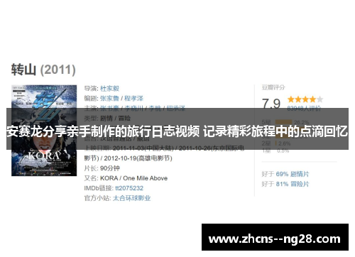 安赛龙分享亲手制作的旅行日志视频 记录精彩旅程中的点滴回忆